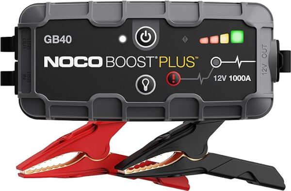 UltraSafe Car Battery Jump Starter, 12V Battery Pack.